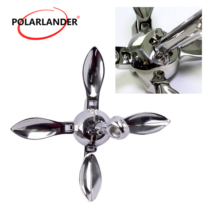 Fishing Boat Anchor - Boat Folding Grapnel Anchor 1 Pcs