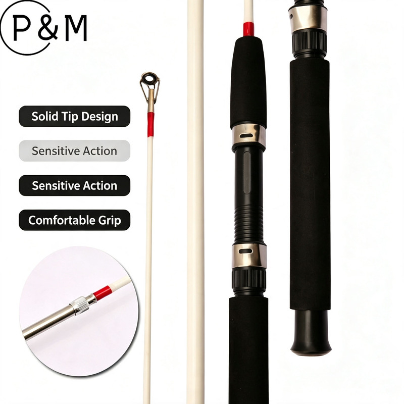 Fishing Boat Anchor - Solid Fiberglass Spinning Fishing Rod, Super