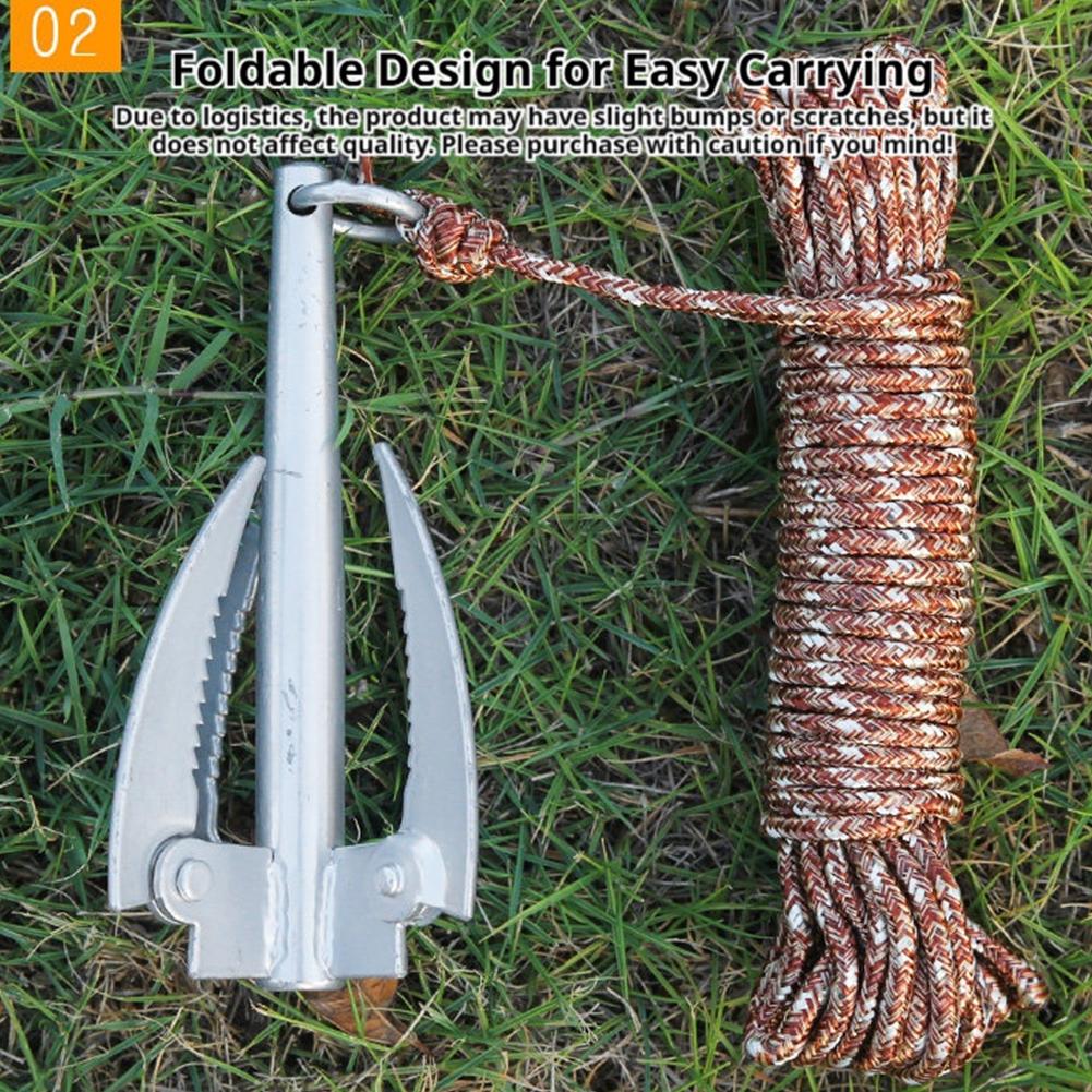 Outdoors Grappling Hook Surviv - Fishing Boat Anchor review and price