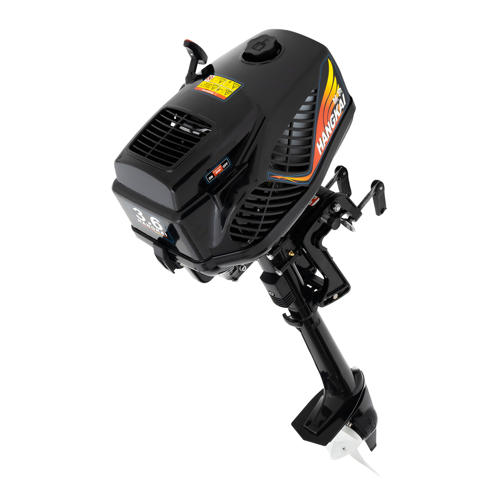 2-Stroke, 3.6 HP Outboard Moto - Fishing Boat Outboard Motor review and price