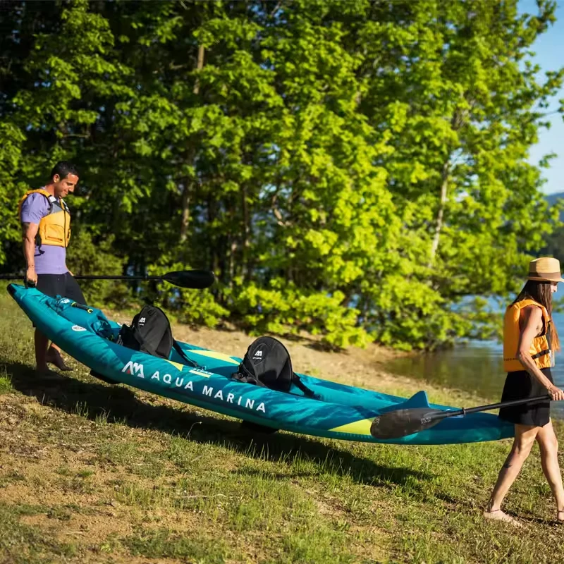 Canoe Kayak Inflatable Boat 1- - Fishing Boat Seat review and price