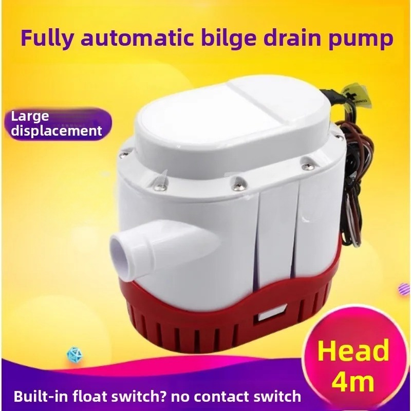 New Automatic Bilge Pump 12V 2 - Fishing Boat Bilge Pump review and price