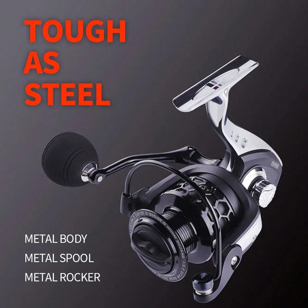 Metal Fishing Long Casting Ree - Fishing Boat Steering Wheel review and price